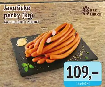 Coop hb Javořické párky (kg) nabídka