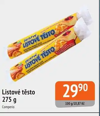 Coop hb Listové těsto nabídka