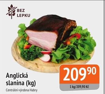 Coop hb Anglicka slanina (kg) nabídka