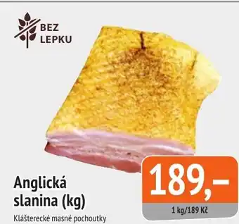 Coop hb Anglicka slanina (kg) nabídka