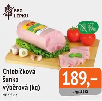 Coop hb Chlebíčková šunka výběrová (kg) nabídka