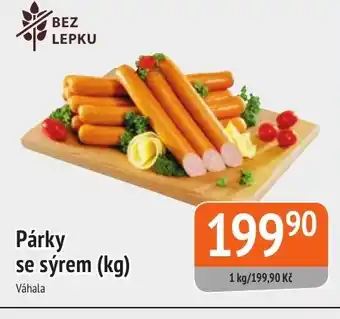 Coop hb Párky se sýrem (kg) nabídka