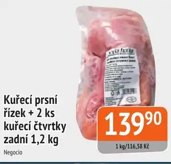 Coop hb Kuřecí prsní řízek + 2 ks kuřecí čtvrtky zadní 1,2 kg nabídka