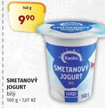 Coop hb SMETANOVÝ JOGURT nabídka