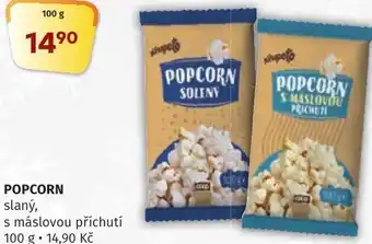Coop hb POPCORN nabídka