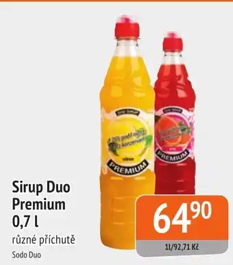Coop hb Sirup Duo Premium 0.7L nabídka