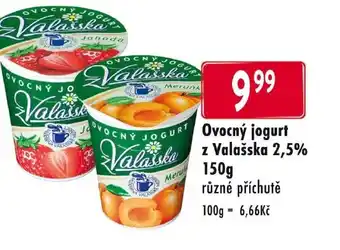 Ovocný jogurt z Valašska 2,5% 150g