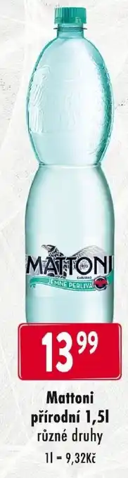 Qanto Mattoni přírodní 1,5L nabídka