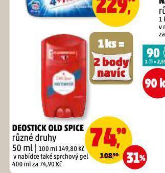 Penny Market Deodorant old spice nabídka