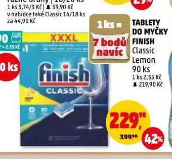 Penny Market Finish tablety do myčky nabídka
