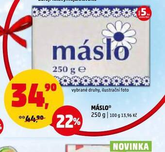 Penny Market Máslo nabídka