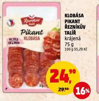 Penny Market Klobása pikant nabídka