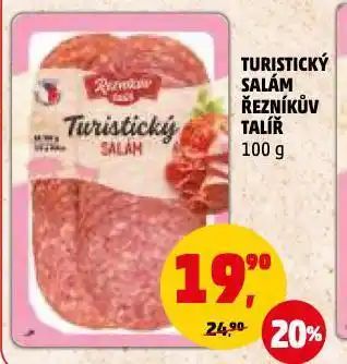 Penny Market Turistický salám nabídka