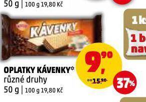 Penny Market Oplatky kávenky nabídka