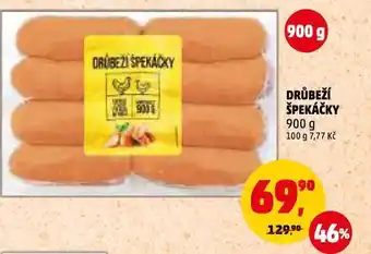 Penny Market Drůbeží špekáčky nabídka