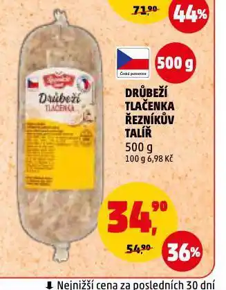 Penny Market Drůbeží tlačenka nabídka