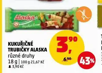 Penny Market Kukuřičné trubičky nabídka