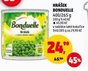 Penny Market Hrášek bonduelle nabídka