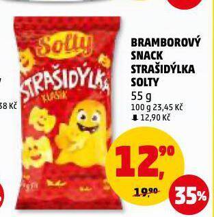 Penny Market Bramborový snack nabídka
