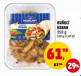 Penny Market Kuřecí kebab nabídka