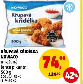 Penny Market Křupavá křidélka nabídka