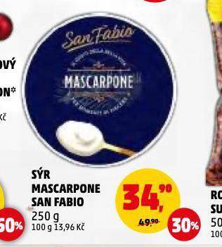 Penny Market Sýr mascarpone nabídka