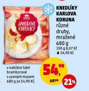 Penny Market Knedlíky nabídka