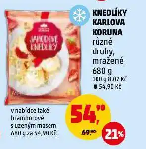 Penny Market Knedlíky nabídka