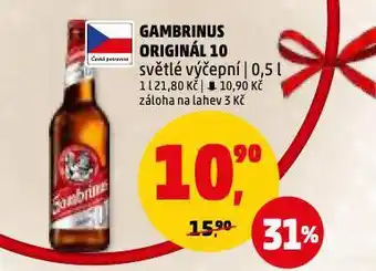 Penny Market Pivo gambrinus nabídka