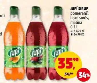 Penny Market Jupí sirup nabídka