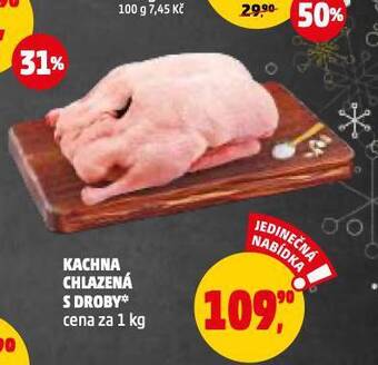 Penny Market Kachna chlazená nabídka