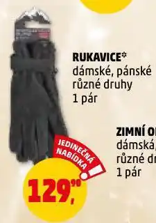 Penny Market Rukavice nabídka