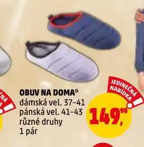 Penny Market Obuv na doma nabídka