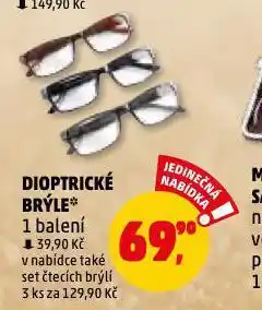 Penny Market Dioptrické brýlé nabídka