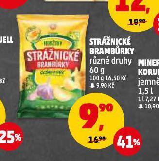 Penny Market Strážnické brambůrky nabídka