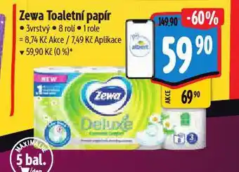 Albert Zewa toaletní papír nabídka