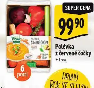 Albert Polévka z červené čočky nabídka