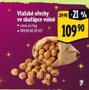 Albert Vlašské ořechy nabídka