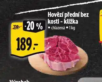 Albert Hovězí přední bez kosti nabídka