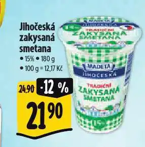 Albert Jihočeská zakysaná smetana nabídka