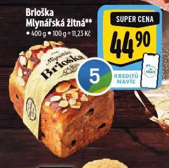 Albert Brioška mlynářská žitná nabídka