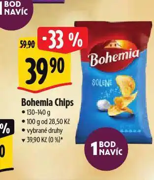 Albert Bohemia chips nabídka