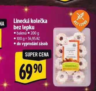 Albert Linecká kolečka bez lepku nabídka