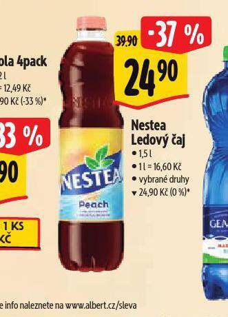 Albert Nestea ledový čaj nabídka