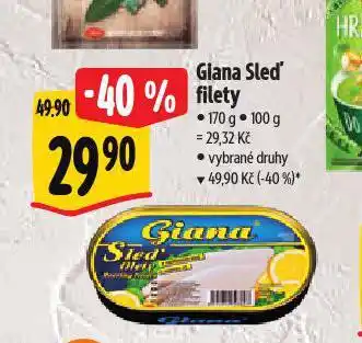 Albert Giana sleď filety nabídka