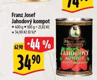 Franz josef jahodový kompot