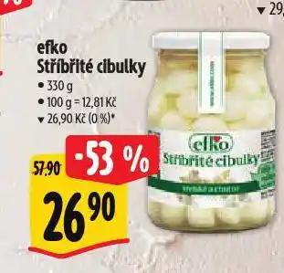 Albert Efko stříbřité cibulky nabídka