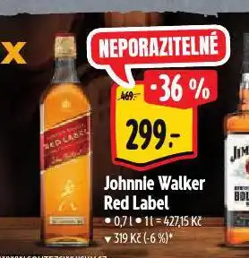 Albert Johnnie walker red label nabídka