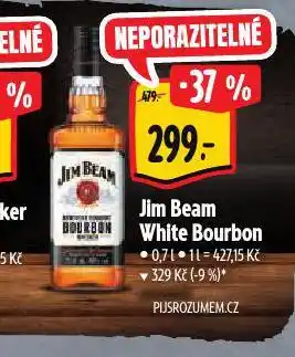Albert Jim beam white bourbon nabídka