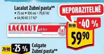 Albert Lacalut zubní pasta nabídka